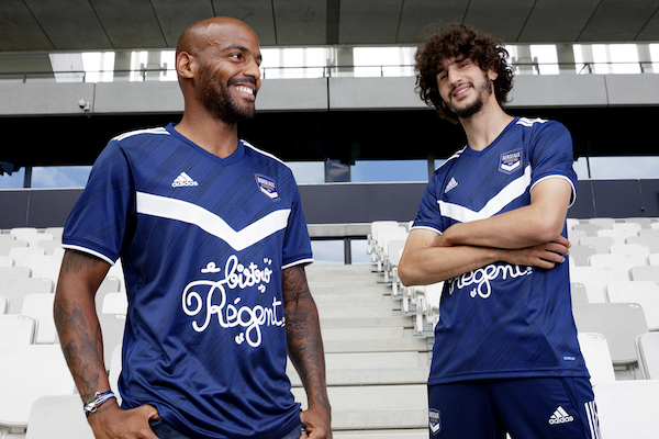 Girondins de Bordeaux et adidas dévoilent le maillot domicile 2020 21