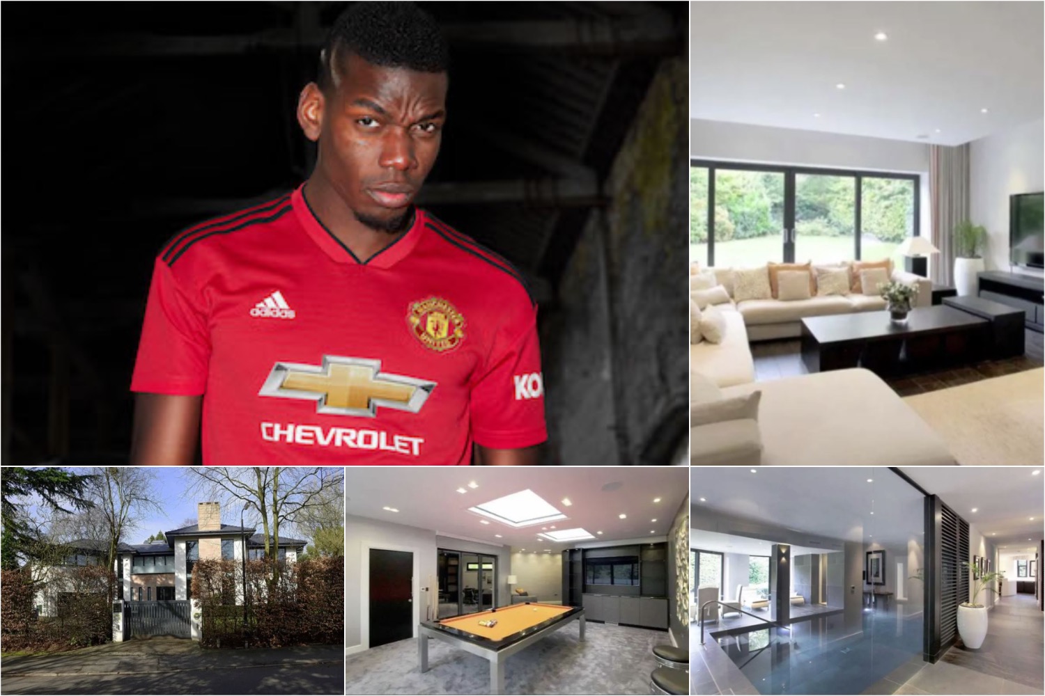 Pogba visite de sa maison à 3 5 M qu il va bientôt quitter