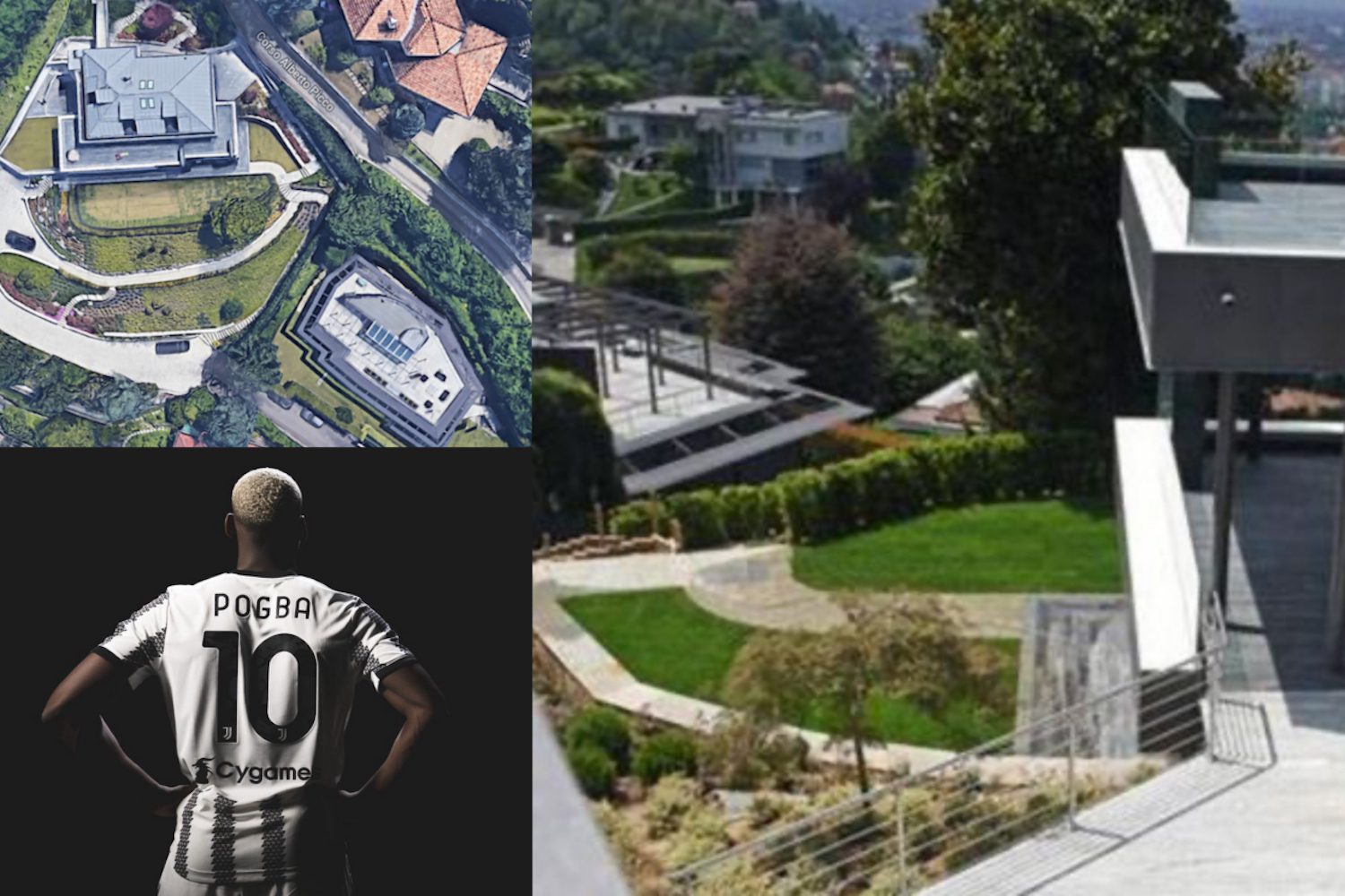 Pogba Bienvenue Dans Sa Maison De Turin L Ancienne De Cristiano Ronaldo