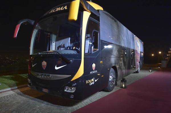Voici, en images, le nouveau bus de l'AS Rome