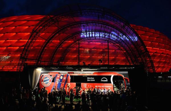 Découvrez en images, le nouveau bus du Bayern Munich
