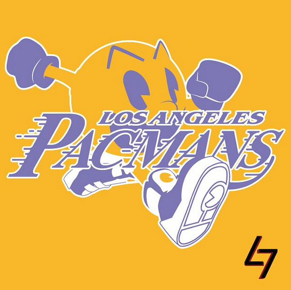 Les franchises NBA à la façon jeux vidéo : Los Angeles Pac-Mans