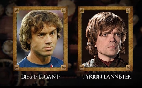 Les personnages de Game of Thrones et leurs doubles footballeurs