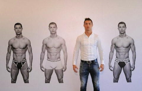 La collection de sous-vêtements signée de Cristiano Ronaldo