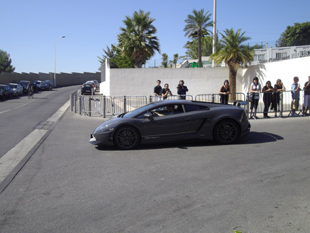 Les voitures de l'OM : La Lamborghini de Gignac