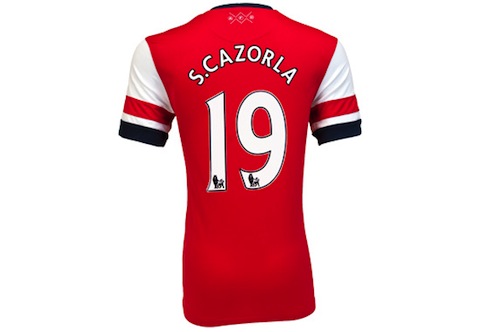 Top 10 des joueurs qui font vendre le plus de maillots en PL : 10. Santi Cazorla (Arsenal)