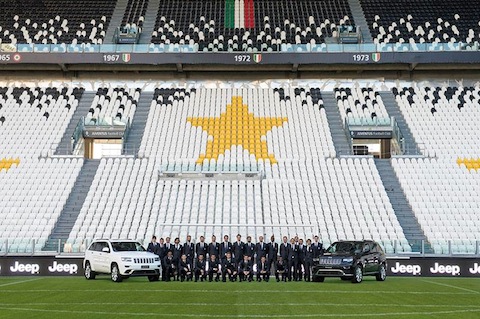 Les Jeep de la Juventus Turin, saison 2013-2014