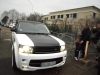 Mamadou Sakho et son Range Rover Sport noir et blanc