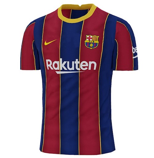 Les maillots de la saison 2021 que l'on connait déjà : le Barça domicile