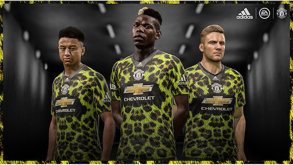 Les maillots fourth adidas x EA Sports : celui de Manchester United