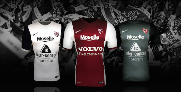 Découvrez les maillots du FC Metz en 2014-2015