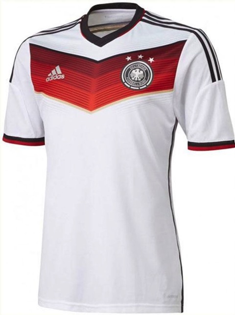 Les maillots du Mondial 2014 : l'Allemagne