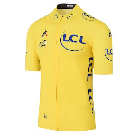 Les maillots distinctifs du futur Tour de France 2017 : celui du leader