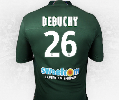 Les joueurs les plus floqués sur les maillots des Verts : Mathieu Debuchy