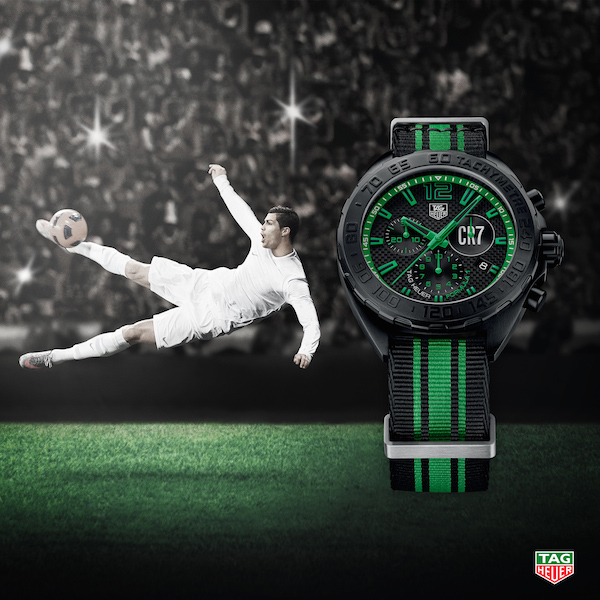 Voici la montre Formula 1 CR7, édition limitée et numérotée inspirée par Cristiano Ronaldo