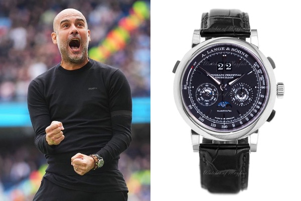 Les plus belles montres de Pep Guardiola : Une A. Lange & Söhne Datograph Perpetual Tourbillon (300 000€)