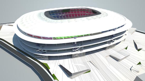 Images du futur Camp Nou du FC Barcelone, sous tous les angles