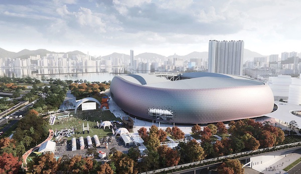 11 nouveaux stades pour 2020 : 11. Kai Tak Sports Park (Hong Kong)  = 50 000 places