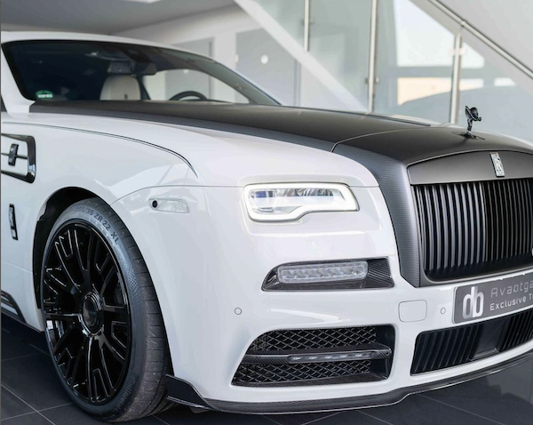 Les détails en images de la Rolls Royce Wraith de Sead Kolasinac