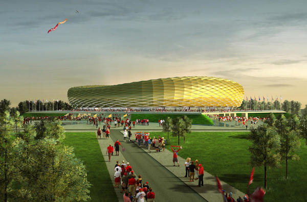 Les futurs stades du Mondial 2018 en Russie : Stade de Kaliningrad (Kaliningrad)