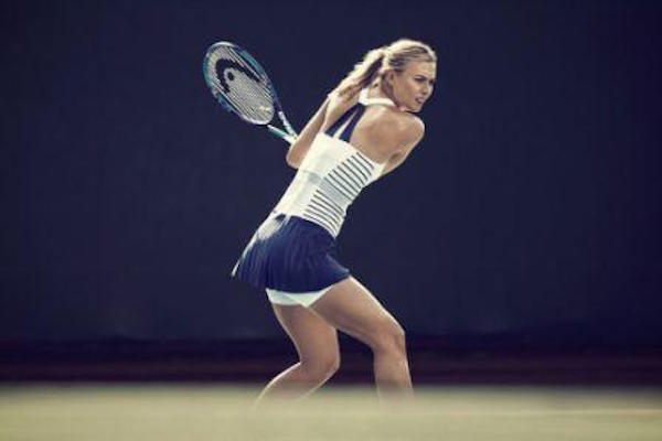 Les tenues des champion(ne)s à Roland Garros 2015 : Maria Sharapova (Nike)