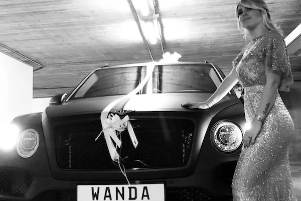 Cadeau d'anniversaire de Wanda Nara  : ce Bentayga à 160 000€