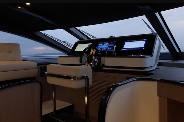 A bord d'un Azimut Grande, le yacht à 6M€ de Cristiano Ronaldo