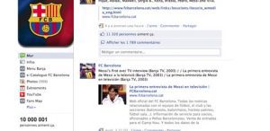 Facebook FC Barcelone