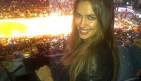 Irina Shayk au NBA All Star Game