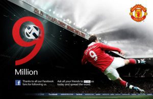Manchester United sur Facebook