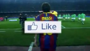 Lionel Messi FC Barcelone Facebook