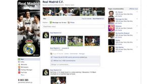Real Madrid sur Facebook
