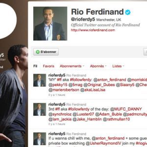 Le twitter de Rio Ferdinand