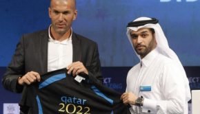 Zinédine zidane a soutenu l'organisation de la Coupe du monde au Qatar en 2022