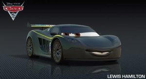 Lewis Hamilton dans Cars 2