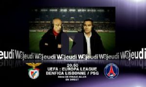 Benfica - PSG en direct sur W9