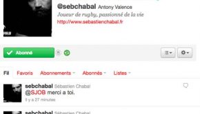 Chabal sur Twitter