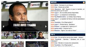 Webgirondins, site de supporters des Girondins de Bordeaux