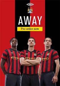 Maillot extérieur Manchester City 2011-2012