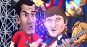 Messi en mode rolling Stones