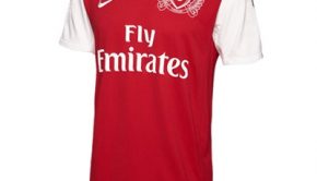 Nouveau maillot d'Arsenal à domicile 2011-2012