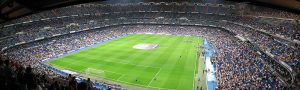 Stade Santiago Bernabeu du Real Madrid