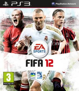 La jaquette de Fifa 12