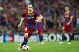 Le milieu du FC Barcelone, Andres Iniesta, aurait été à deux doigts de signer au Real Madrid @Icon Sport