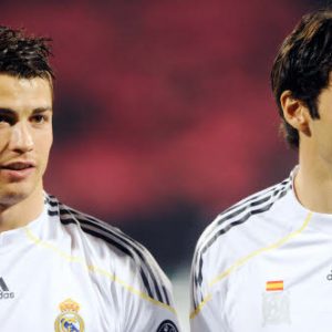 Kaka et Cristiano Ronaldo, les 2 joueurs du Real Madrid - @Iconsport
