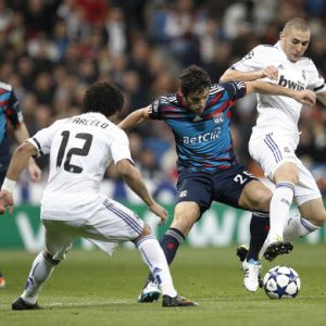 Karim Benzema et Yoann Gourcuff - @Iconsport