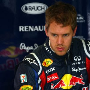Le pilote de F1, Sébastien Vettel @Icon Sport