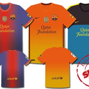 Les maillots du FC Barcelone pour 2012-2013 ?