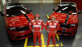 Fernando Alonso et Felipe Massa ont une nouvelle Jeep Cherokee
