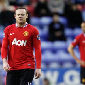 Wayne Rooney et Manchester United @Icon Sport